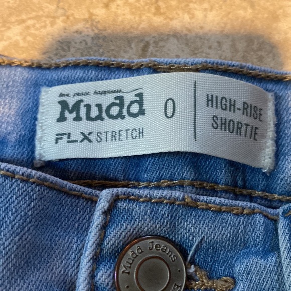 High Rise Ripped Shorts - Picture 3 of 5